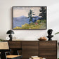 North Woods Club, Adirondacks, 1892 - Floater Framed Canvas Print