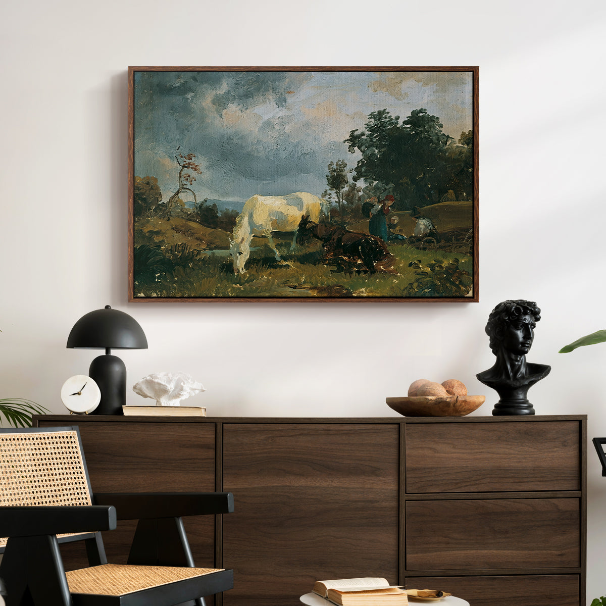 A Mold on the Heath, c. 1830 - Floater Framed Canvas Print