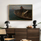 Fishermen from Rügen, 1882 - Floater Framed Canvas Print