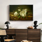Magnolias on Gold Velvet Cloth, c. 1888-1890 - Floater Framed Canvas Print