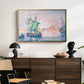 Venice, the Pink Cloud, 1909 - Floater Framed Canvas Print