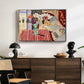 Woman with Anemones (Femme et anémones), c. 1920-1921 - Floater Framed Canvas Print