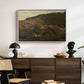 Landscape from Ebersteinburg in Baden, 1876 - Floater Framed Canvas Print