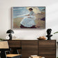 Clotilde on the Beach, 1904 - Floater Framed Canvas Print
