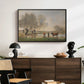 Cows in a Marshy Landscape, c. 1873-1874 - Floater Framed Canvas Print