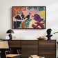 The Conversation, 1938 - Floater Framed Canvas Print