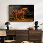 The Shire Horse Elephant in an Extensive Landscape, c. 1850s - Floater Framed Canvas Print