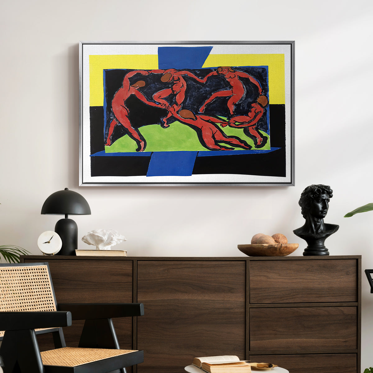 The Dance (La Danse), 1939 - Floater Framed Canvas Print