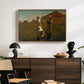 A Temperance Meeting, 1874 - Floater Framed Canvas Print