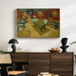 The Night Café, 1888 - Floater Framed Canvas Print