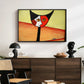 Picasso's Cat–El Gato - Floater Framed Canvas Print