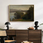 View of the Mondsee, 1870 - Floater Framed Canvas Print