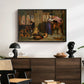 The Flight of Madeline and Porphyro, 1848 - Floater Framed Canvas Print