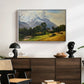 Mountains in Berchtesgaden - Floater Framed Canvas Print