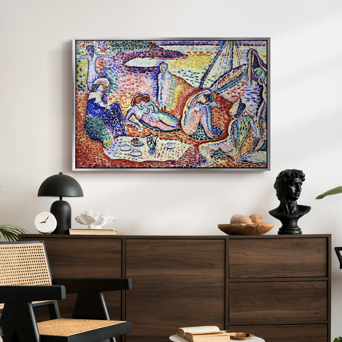 Luxe, Calme et Volupté, 1904 - Floater Framed Canvas Print