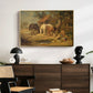 The Midday Meal, 1835 - Floater Framed Canvas Print