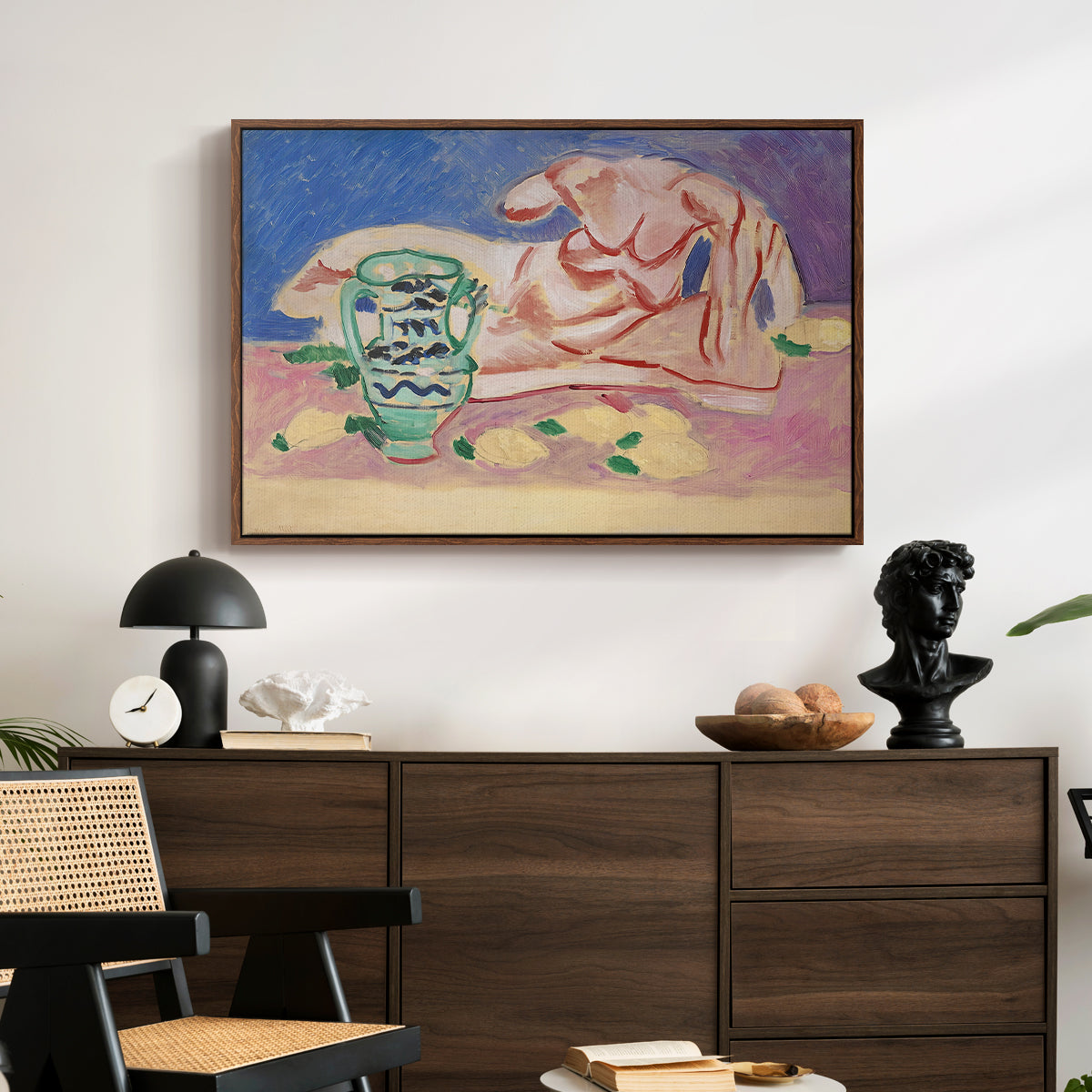 Ilyssus from the Parthenon, 1908 - Floater Framed Canvas Print