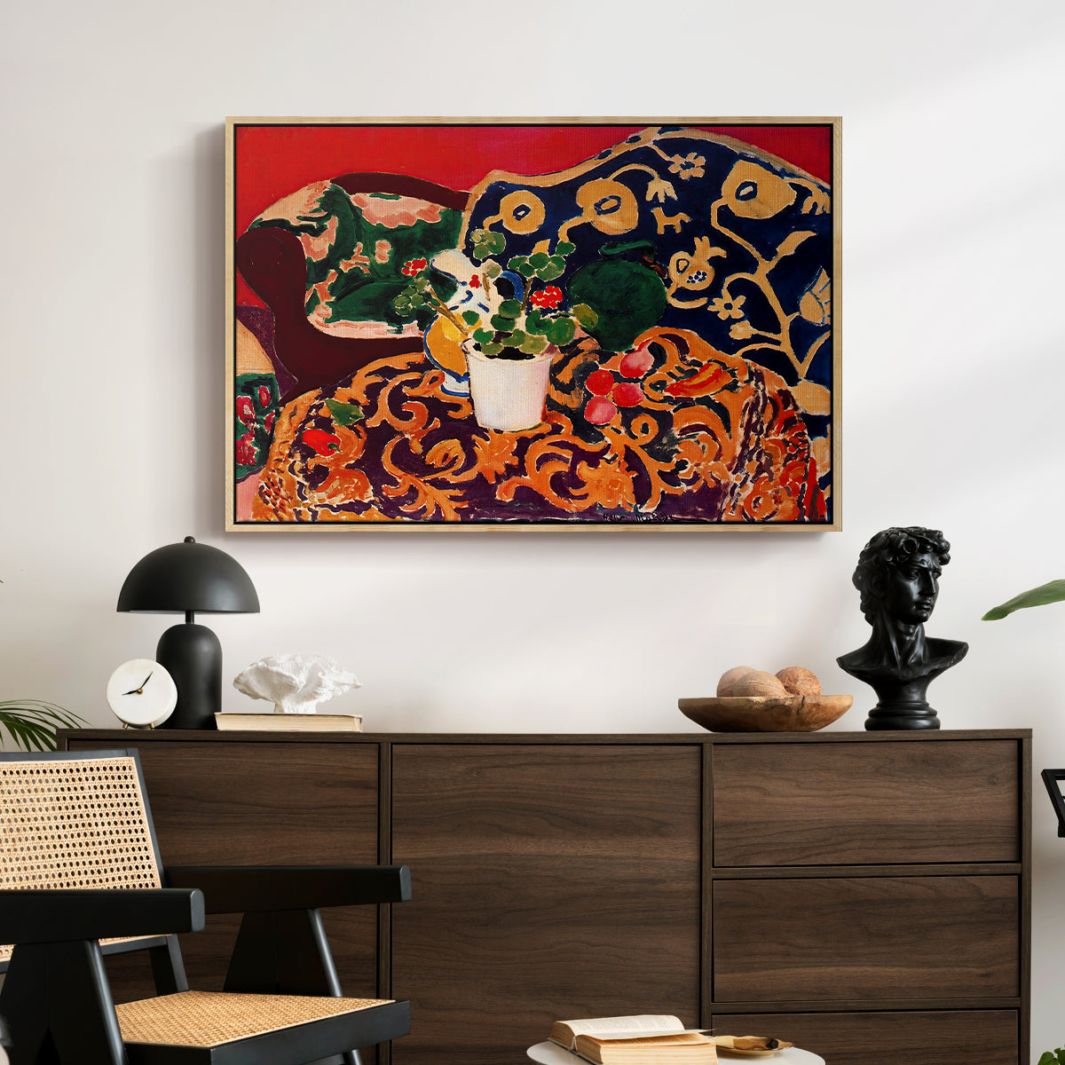 Spanish Still Life, c. 1910 - Floater Framed Canvas Print