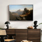 Scene from “The Last of the Mohicans”, 1827 - Floater Framed Canvas Print