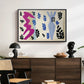 The Knife Thrower (Le lanceur de couteaux), from Jazz, 1947 - Floater Framed Canvas Print