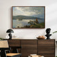 The Jetty at Feste near Moss, 1898 - Floater Framed Canvas Print