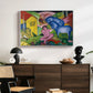 The Dream, 1912 - Floater Framed Canvas Print