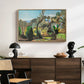 Landscape near Nice, c. 1918 - Floater Framed Canvas Print