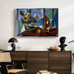 Still Life with Bull's Skull, 1939 - Floater Framed Canvas Print