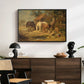 The Midday Meal, 1835 - Floater Framed Canvas Print