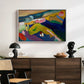 Murnau Mountain Landscape with Church, 1910 - Floater Framed Canvas Print