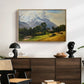 Mountains in Berchtesgaden - Floater Framed Canvas Print