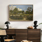 The Painter's Garden at Saint-Privé, 1886 - Floater Framed Canvas Print