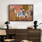 The Piano Lesson, 1923 - Floater Framed Canvas Print
