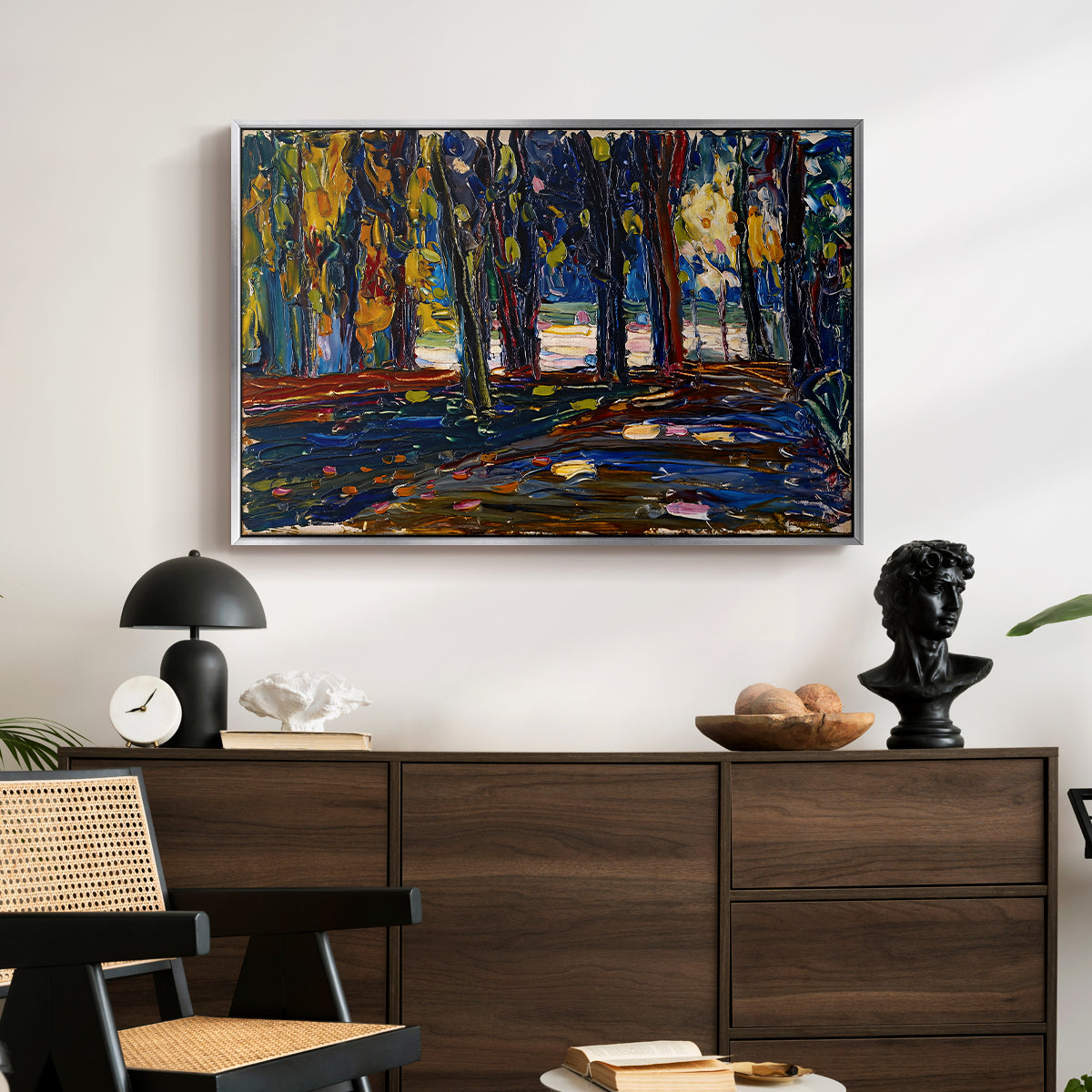 Autumn Study, 1908 - Floater Framed Canvas Print