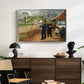 L. A. Ring Painting near Aasum Smithy, 1893 - Floater Framed Canvas Print