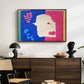 The Wolf (Le loup), from Jazz, 1947 - Floater Framed Canvas Print