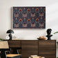 Snakeshead (Printed Textile), c. 1876 - Floater Framed Canvas Print