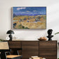 Wheat Field with Reaper, Auvers, 1888 - Floater Framed Canvas Print