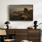 A Fisherman's Home, Lillesand, 1858 - Floater Framed Canvas Print