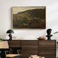 Landscape from Ebersteinburg in Baden, 1876 - Floater Framed Canvas Print