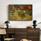 The Night Café, 1888 - Floater Framed Canvas Print