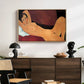 Reclining Nude (Nu couché), 1917 - Floater Framed Canvas Print