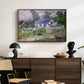 Houses in Auvers, 1890 - Floater Framed Canvas Print