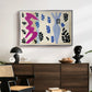 The Knife Thrower (Le lanceur de couteaux), from Jazz, 1947 - Floater Framed Canvas Print