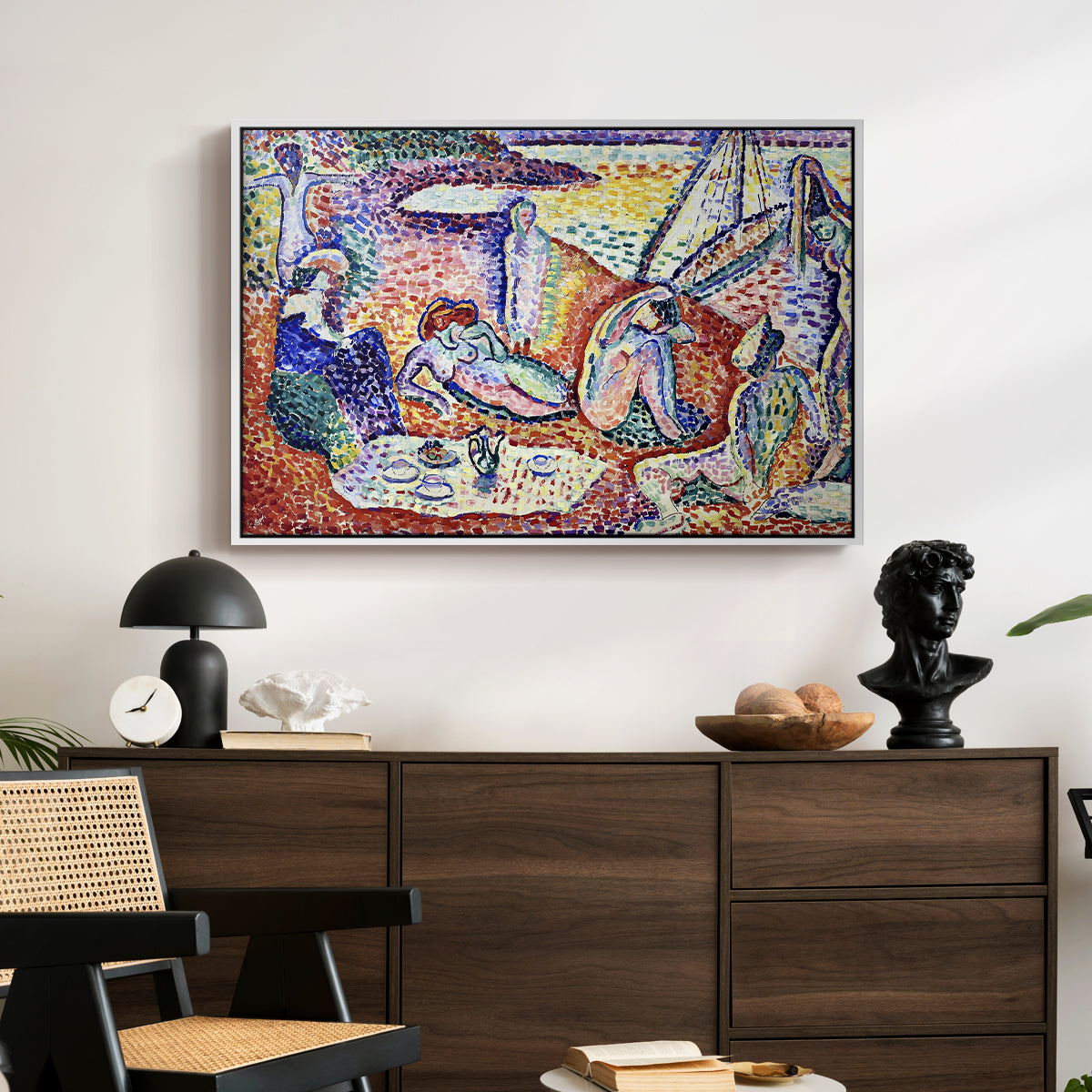 Luxe, Calme et Volupté, 1904 - Floater Framed Canvas Print