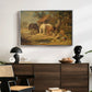 The Midday Meal, 1835 - Floater Framed Canvas Print