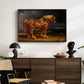 The Shire Horse Elephant in an Extensive Landscape, c. 1850s - Floater Framed Canvas Print