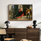 Madonna and Child with Saints Anthony of Padua and Roch, c. 1510 - Floater Framed Canvas Print