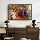 The Finding of the Saviour in the Temple, 1854-1860 - Floater Framed Canvas Print