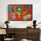 Still Life with a Magnolia (Nature morte au magnolia), 1941 - Floater Framed Canvas Print